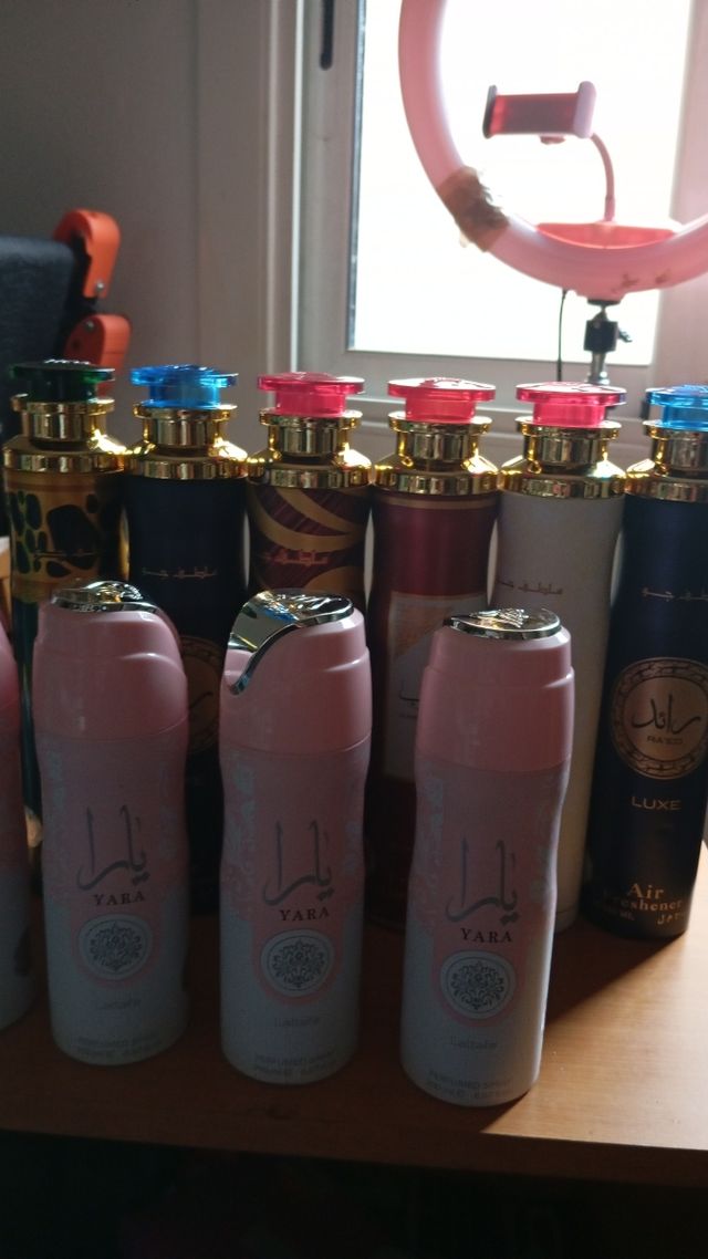 Ambientadores árabes y desodorantes yara