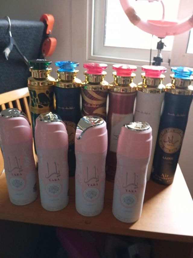 Ambientadores árabes y desodorantes yara