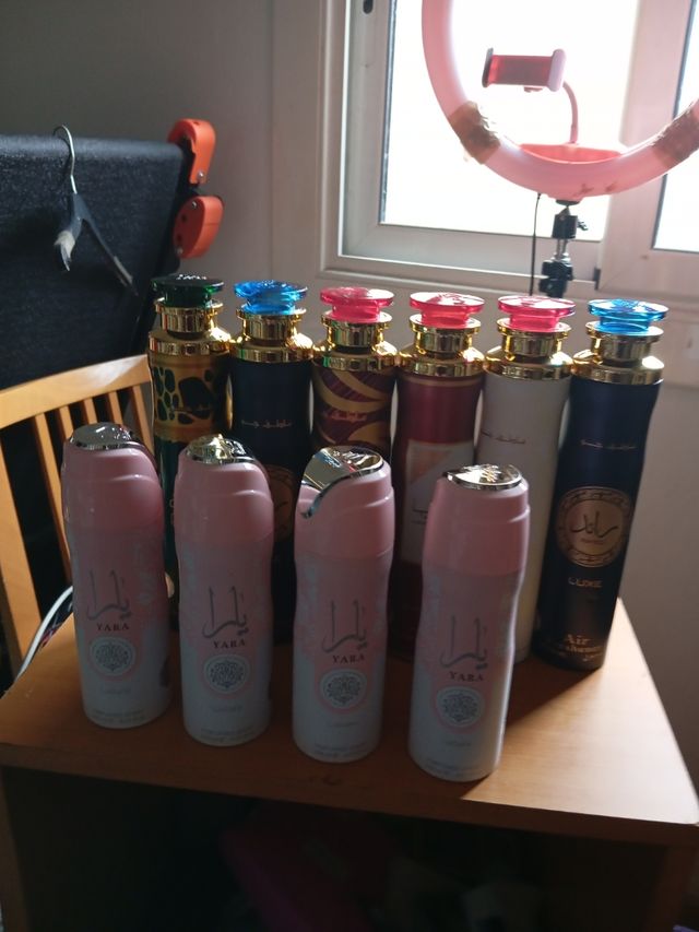 Ambientadores árabes y desodorantes yara