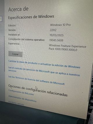 PC SOBREMESA PARA OFICINA 021451