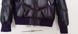 Abrigo plumas mujer morado. Marca Oneill

