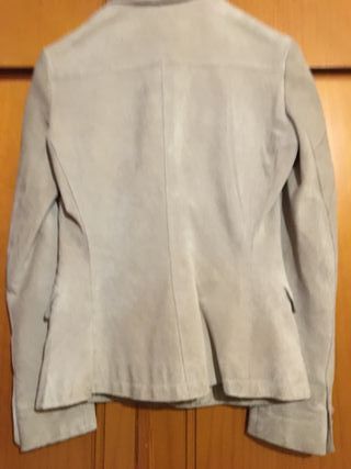 Chaqueta de ante beige– STR - Talla S