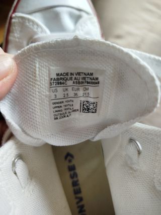 Zapatillas de niña lona 