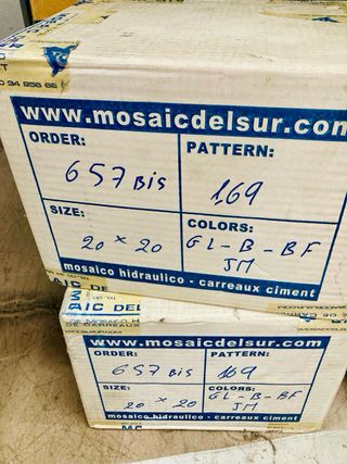 Baldosas suelo hidraúlico 