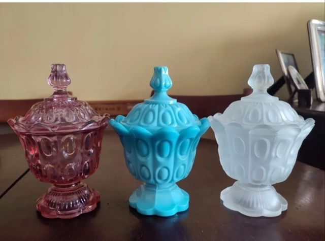 Colección de 3 Bomboneras