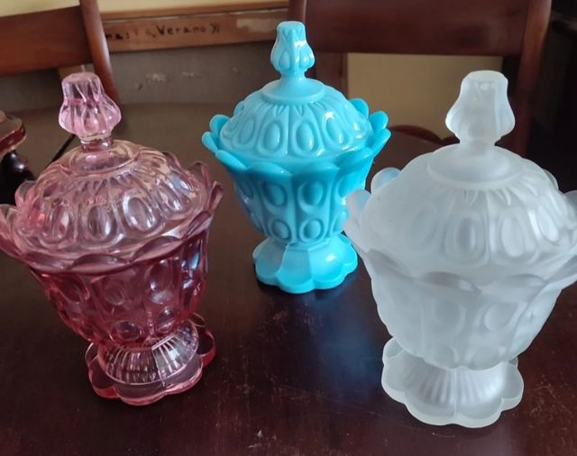Colección de 3 Bomboneras