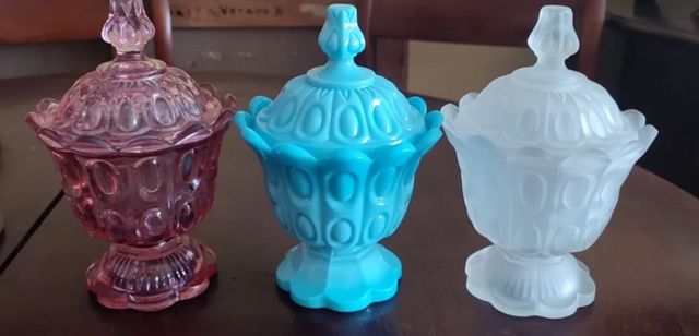 Colección de 3 Bomboneras