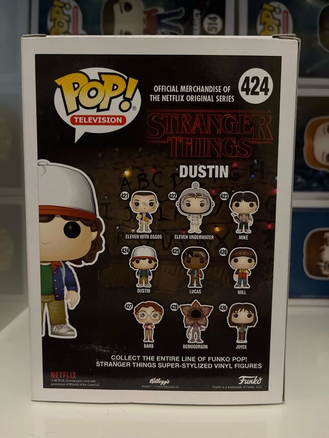 Funko Pop! Dustin 424 Edicion Especial