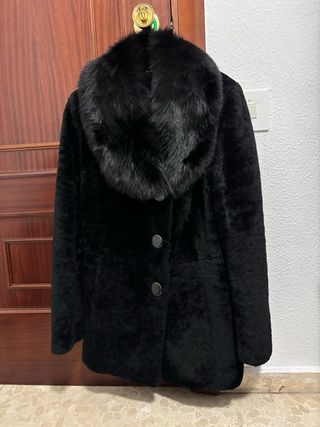 Abrigo de piel Natural