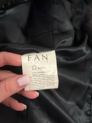 Abrigo de piel Natural