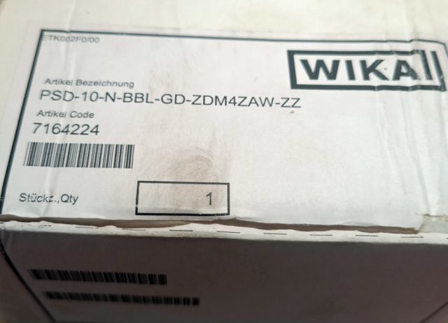 ELECTRONIC PRESSURE SWITCH with display