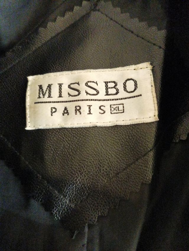 Gabardina mujer piel Missbo Paris XL NUEVO!