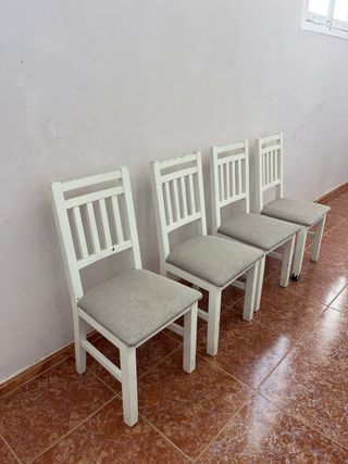 Sillas de comedor