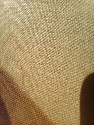 Quadro antico dipinto su tela madonna