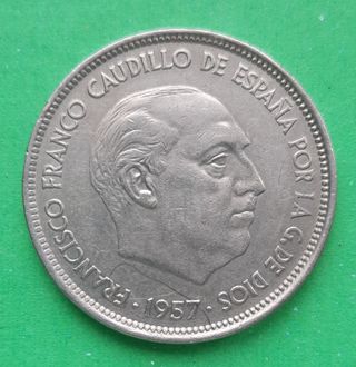 50 Pesetas 1957