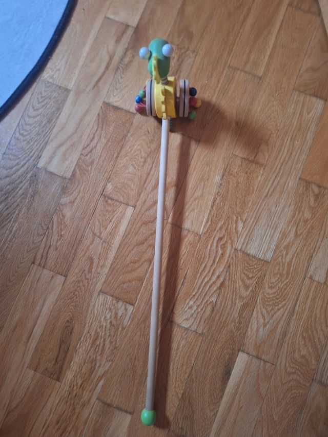 Lote juguetes madera