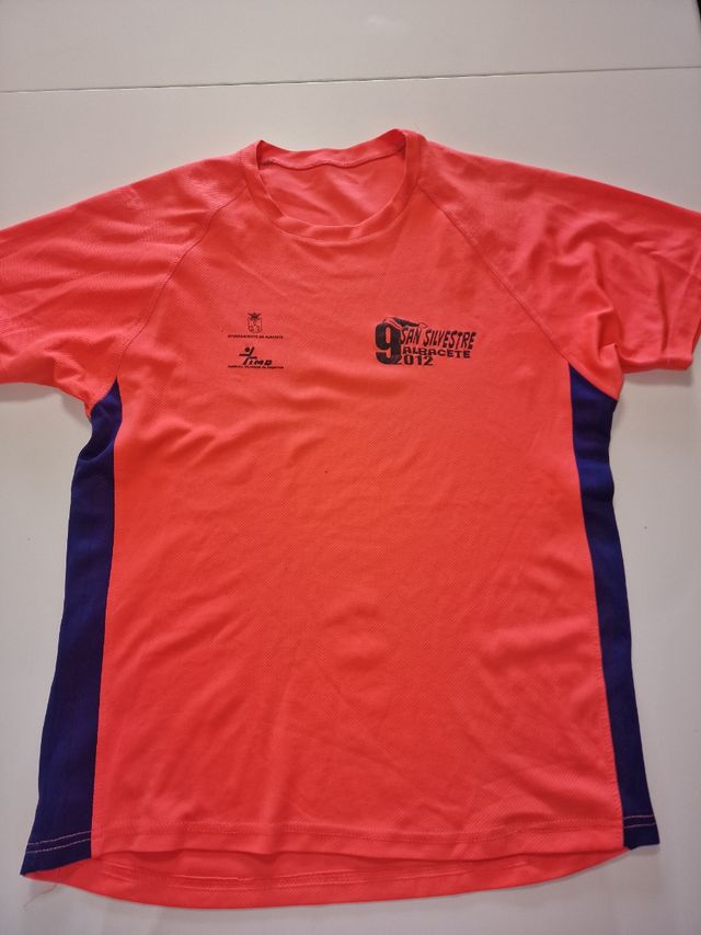 Pack 8 camisetas deporte carreras talla