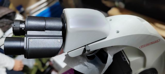 Microscopio binoculare Primolab 4G, 4 obiettivi,