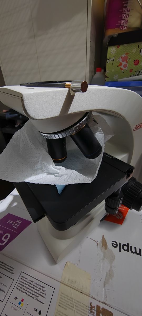 Microscopio binoculare Primolab 4G, 4 obiettivi,