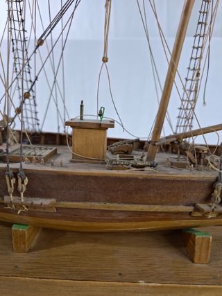 Barco Maqueta Madera