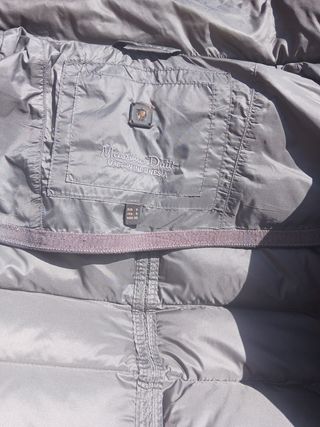 Chaqueta plumas mujer gris massimo dutti S