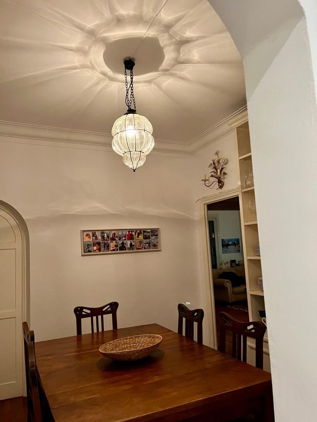 LAMPARA CRISTAL TECHO