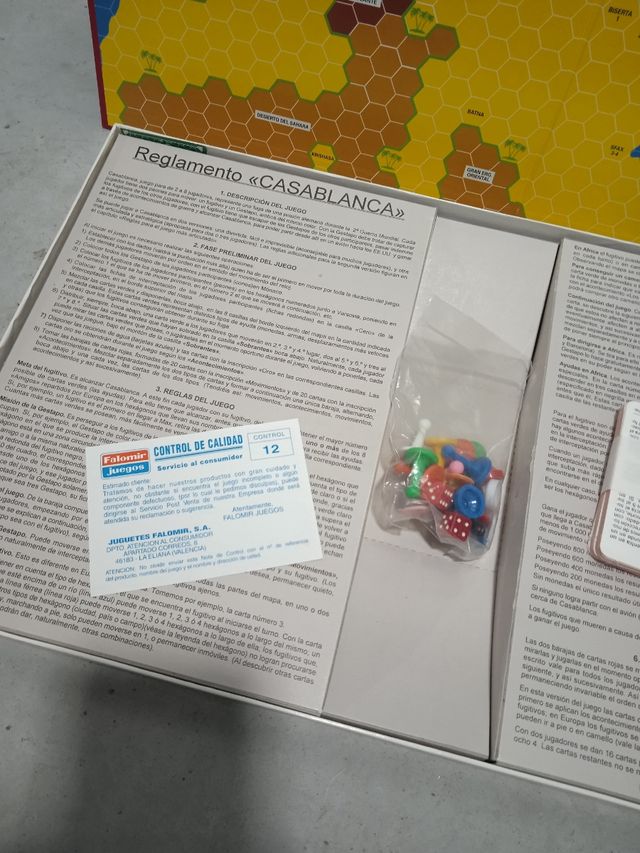 Juego de mesa Casablanca