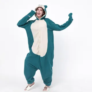 Disfraz de Snorlax Onesie Jumpsuit Animal