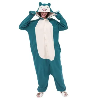 Disfraz de Snorlax Onesie Jumpsuit Animal
