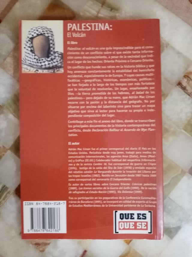 Palestina: El Volcán. Adríán Mac Liman