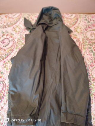 Chaquetón encerado lluvia