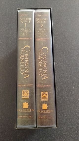Videocassette Signore degli Anelli 