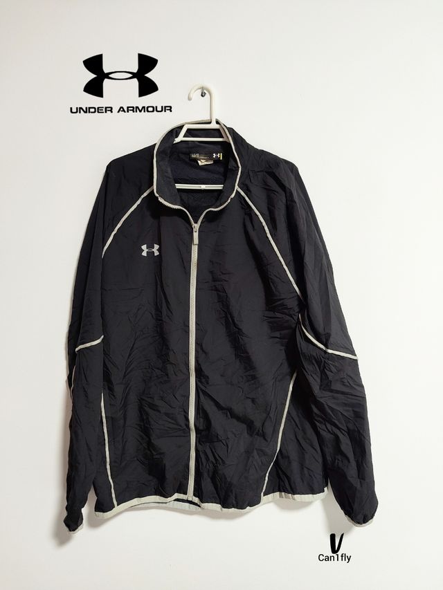 Cortavientos Under Armour negro XL