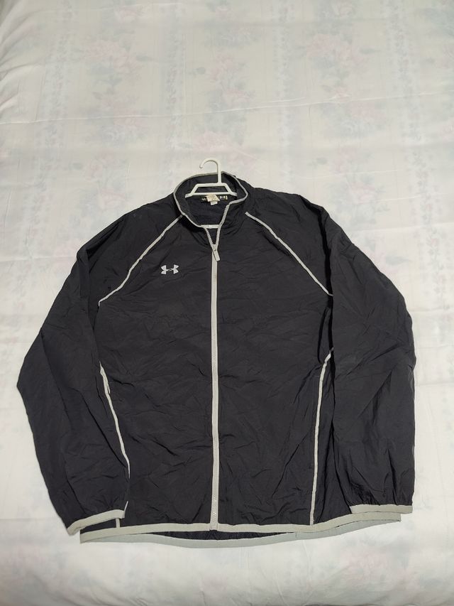 Cortavientos Under Armour negro XL