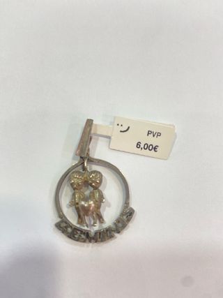 colgante plata 925mm
