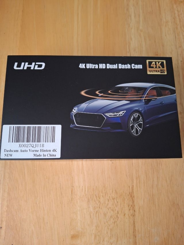 Dashcam 4K cámara coche