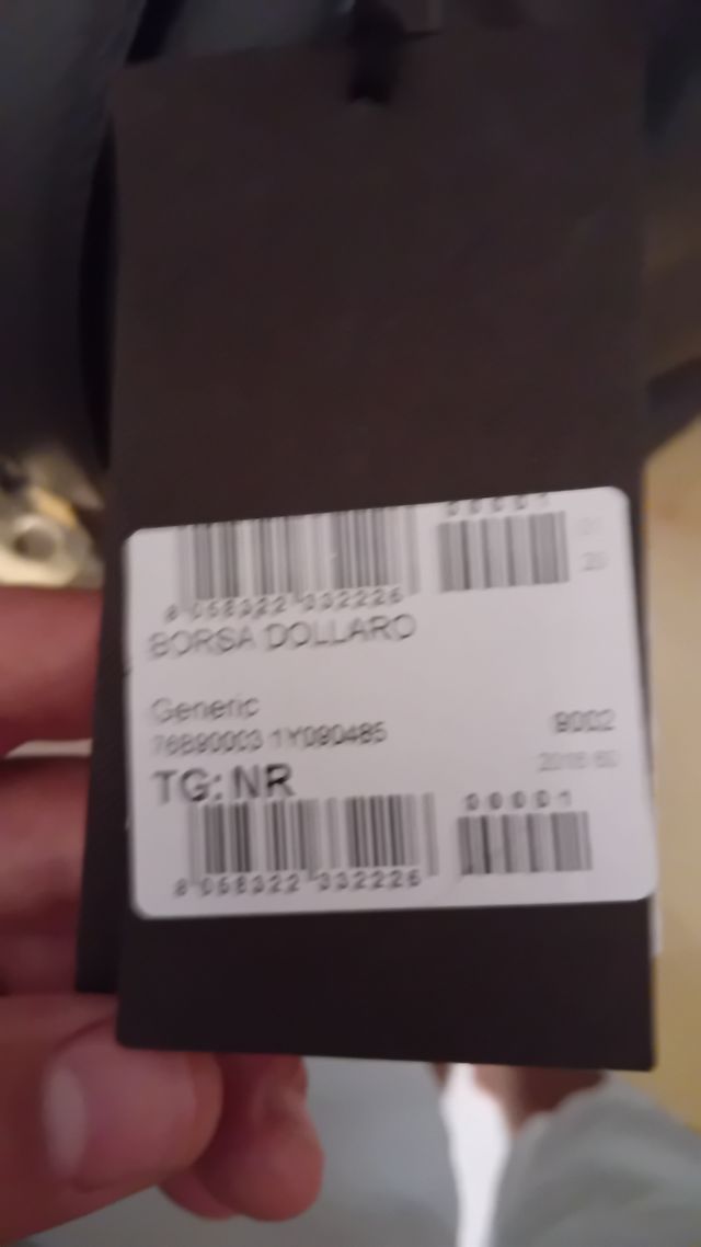 Borsa grigia in pelle Trussardi