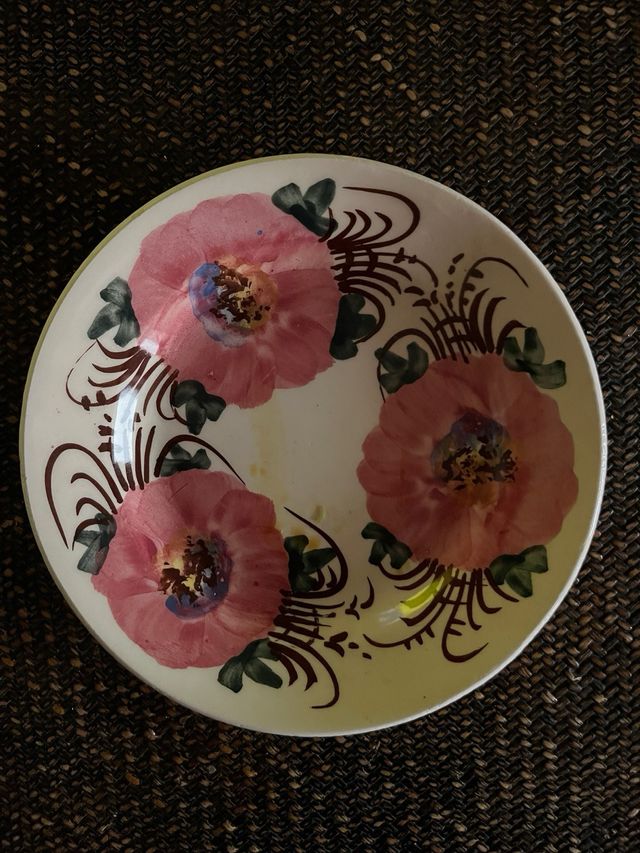 Dez peças de cerâmica com design tipo Manises