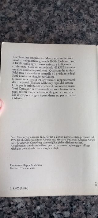 Cospirazione al Cremlino Sean Flannery