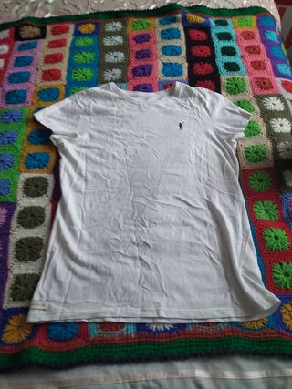 Camiseta blanca, polo Cub