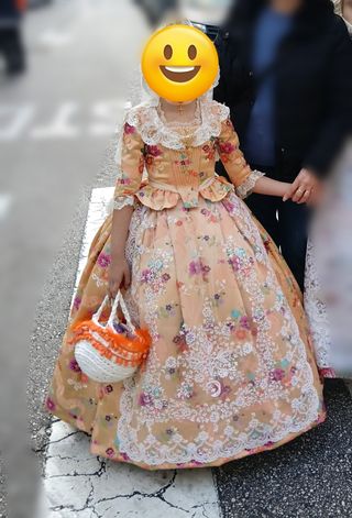 Traje fallera niña