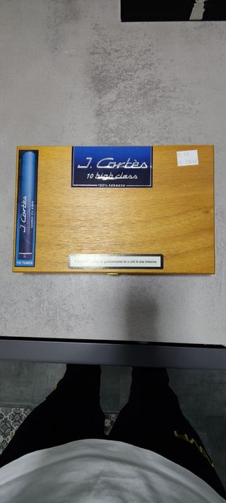 Scatola di legno VUOTA da collezione 