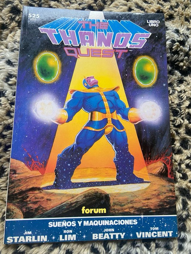 Comic The Thanos Quest 