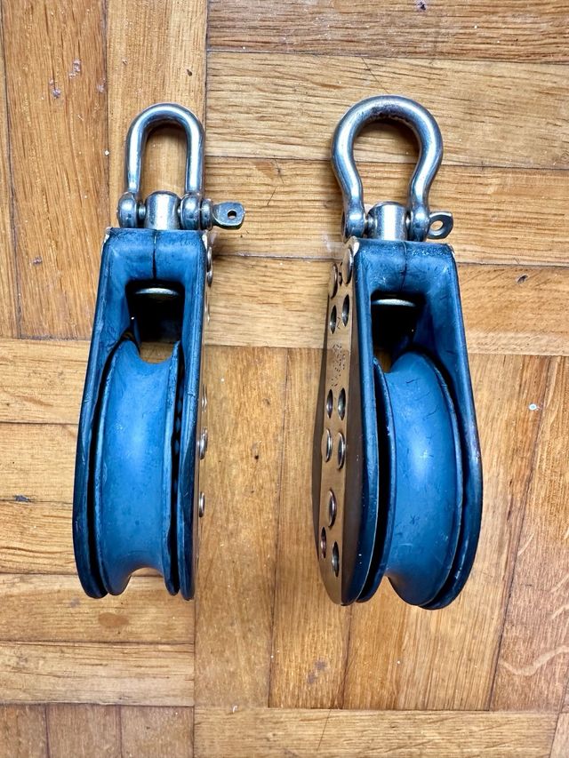 2 Poleas Harken Classic de 57 mm roldana 