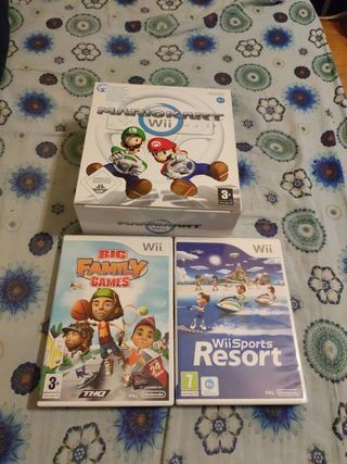 Nintendo Wii lotto giochi Mario kart limited 