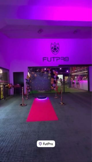 Fotomatón 360, plataforma giratoria.