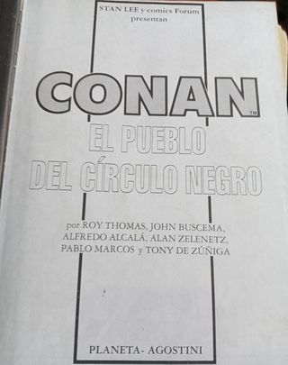 LA ESPADA SALVAJE DE CONAN EL B-RBARO (15 volÀmenes)