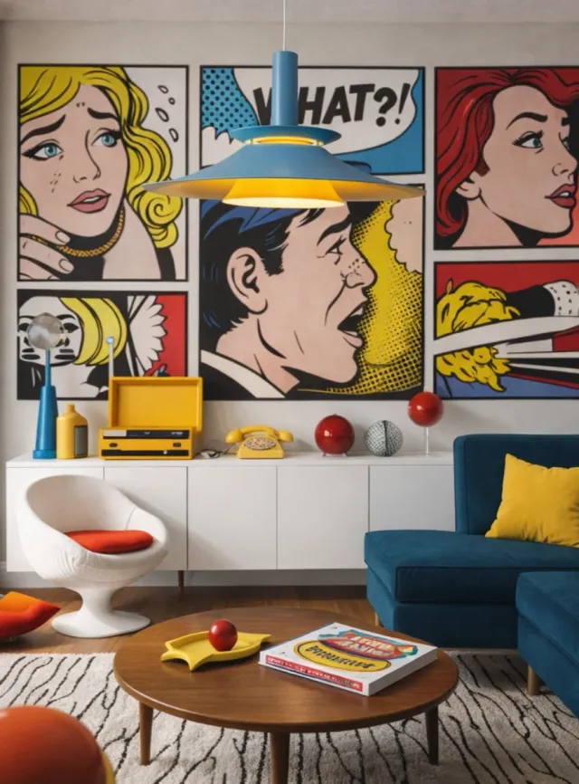 Lampara colgante Design Light AS Original azul