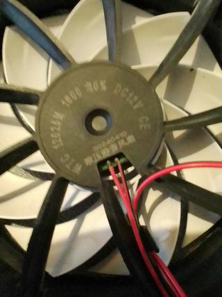 Ventola raffreddamento alimentatore pc