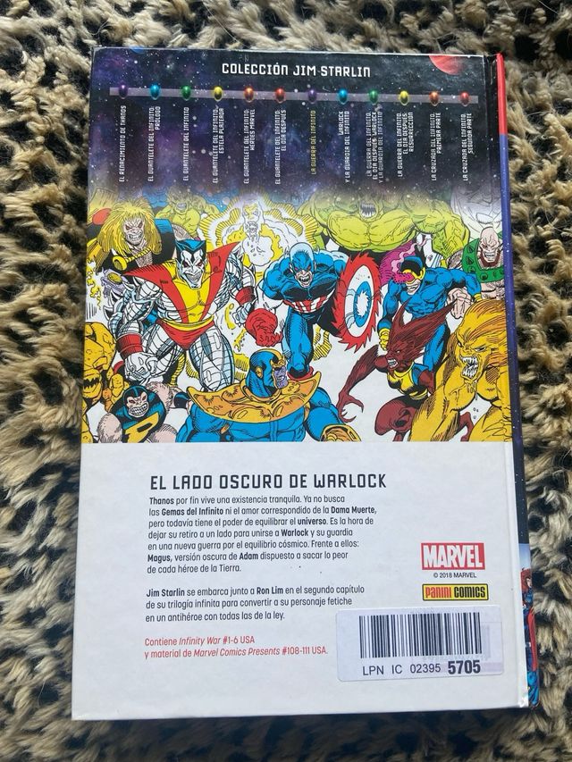Vendo comic La Guerra del Infinito